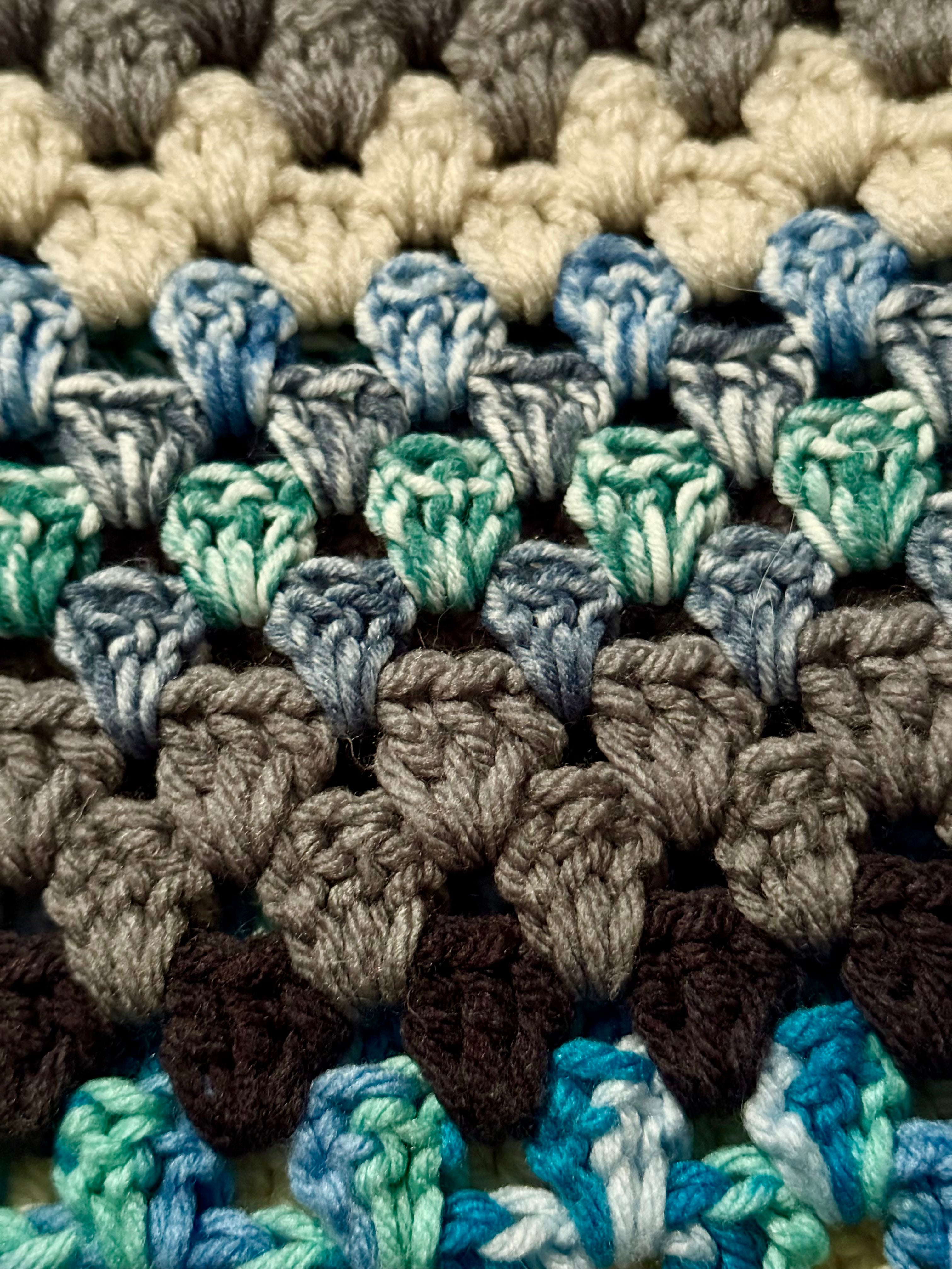 Crochet Granny Stitch Blanket